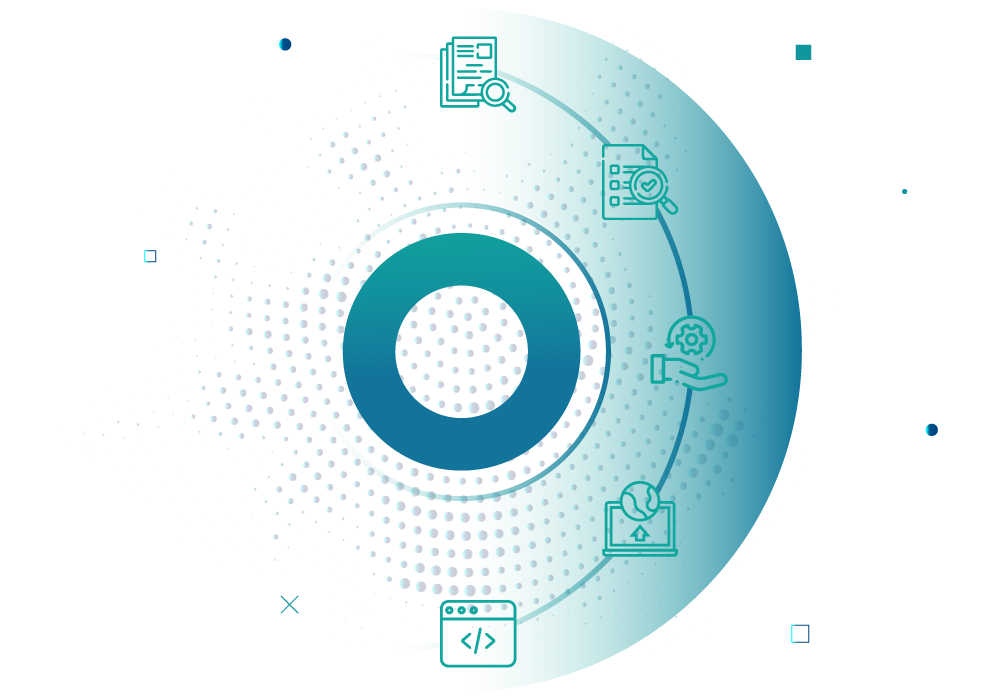 Jira Software DevOps diagram: Plan, code, deploy, operate, and collaborate